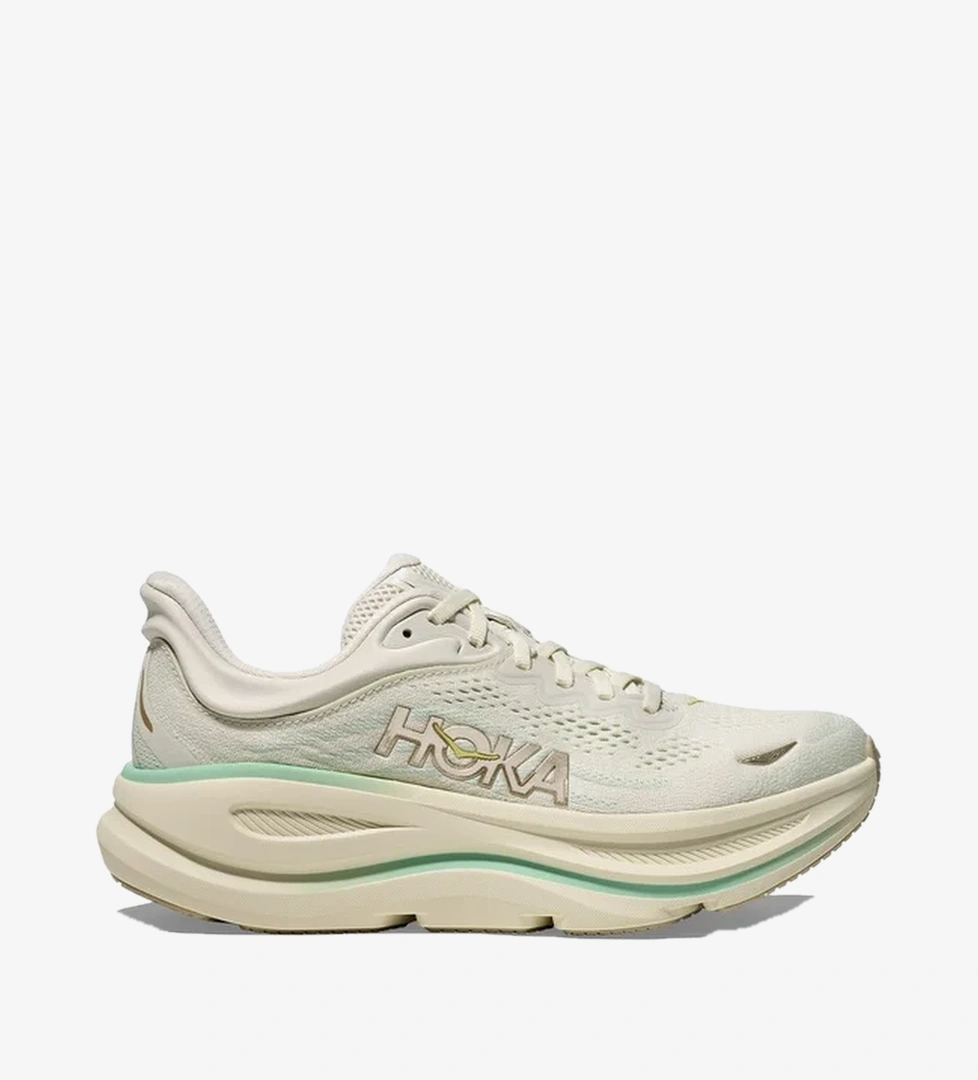 Hoka Hoka Bondi 9 Kadın Bej Yol Koşusu Ayakkabısı Occasion'da! Bej - 1. görsel