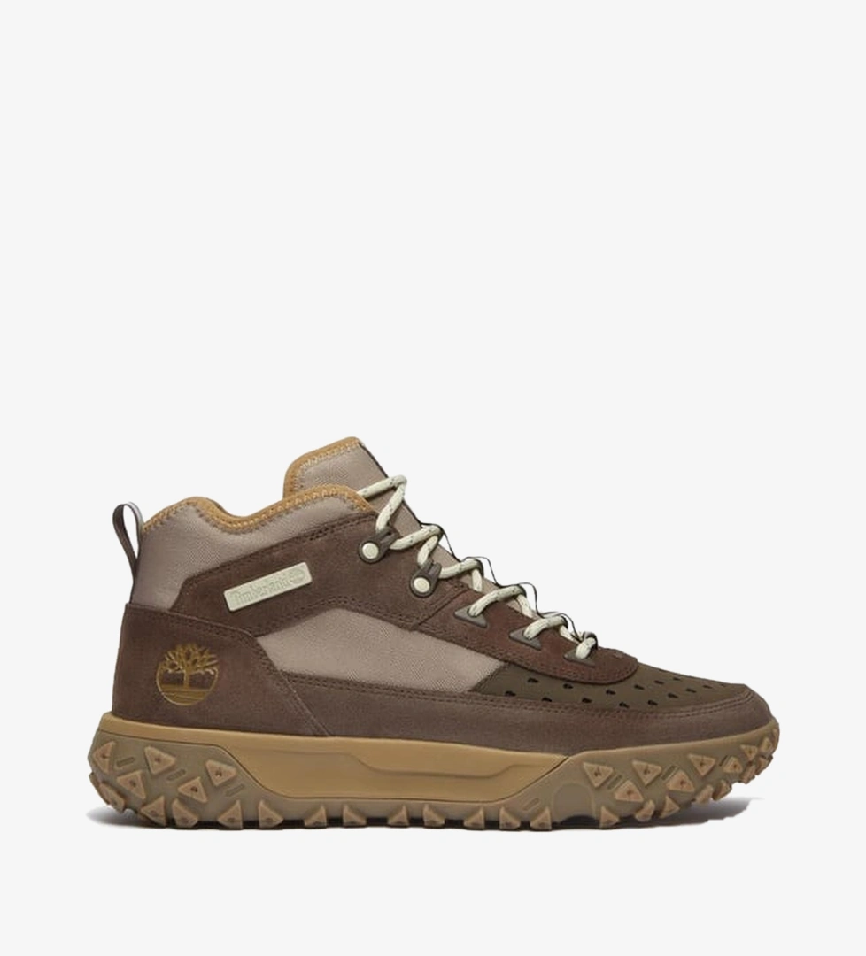 Timberland Green Stride Motion 6 Mid Lace Up Erkek Kahverengi Bot
