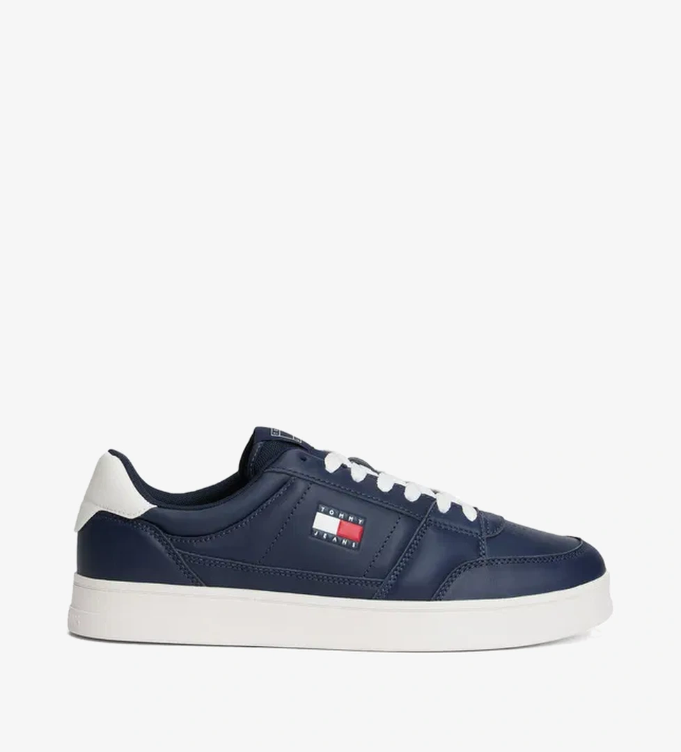Tommy Jeans The Greenwich New Essential Erkek Mavi Sneaker - Görsel 1