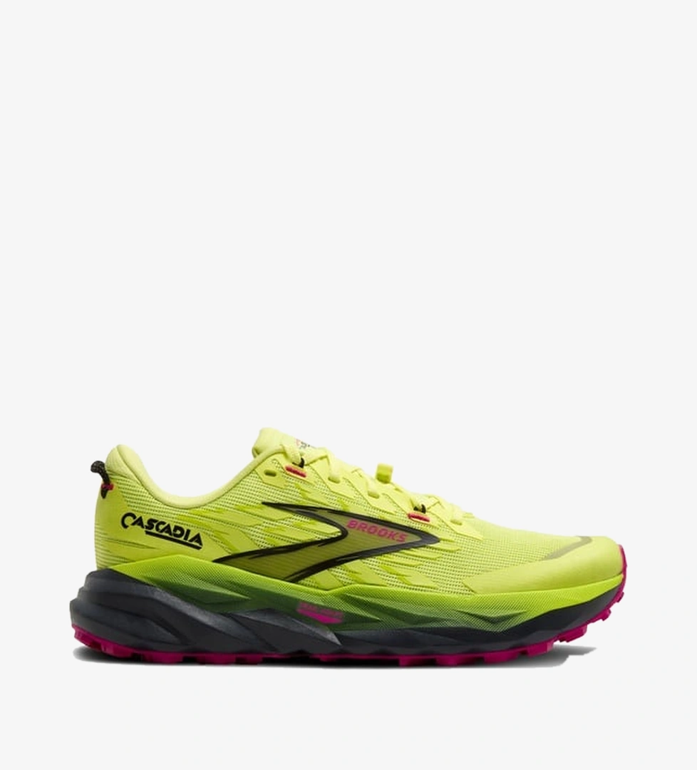 Brooks Cascadia 19 Kadın Sarı Koşu Ayakkabısı