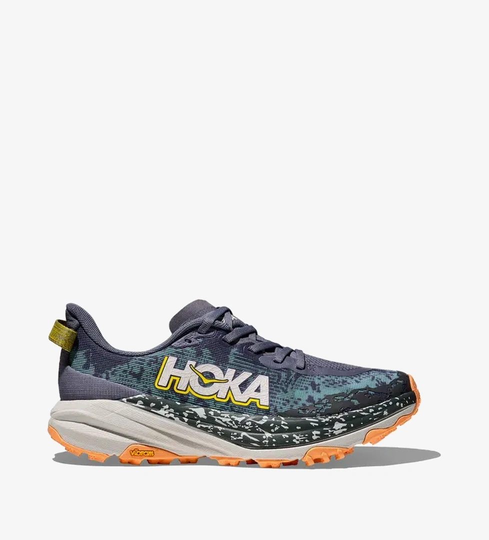 Hoka Speedgoat 6 Kadın Gri Koşu Ayakkabısı