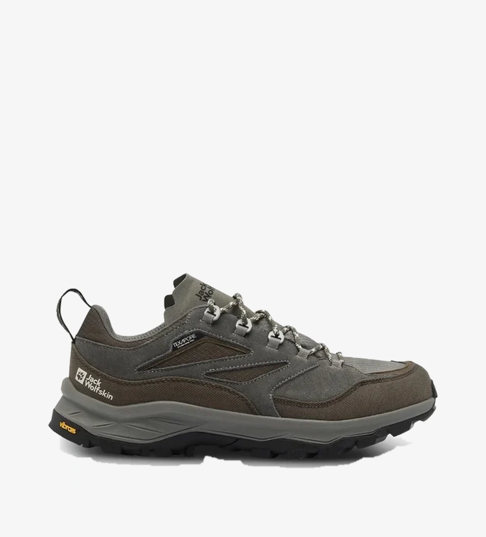 Jack Wolfskin Cyrox Texapore Low Erkek Kahverengi Outdoor Ayakkabı