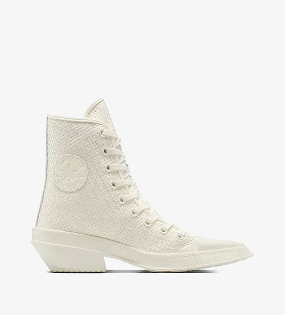 Converse Chuck 70 De Luxe Pointed Kadın Krem Sneaker - Görsel 1