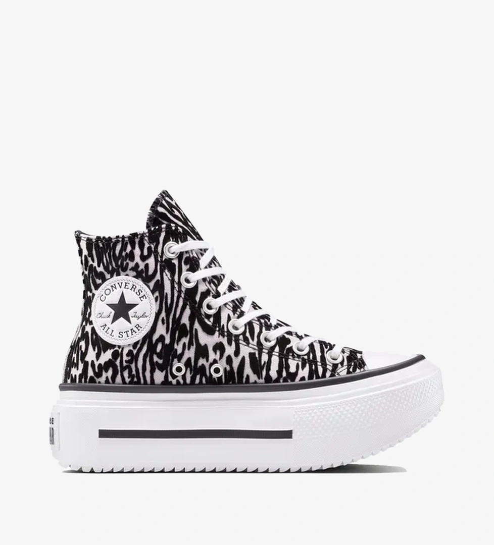 Converse Chuck Taylor All Star Lift Double Stack Unisex Siyah Sneaker