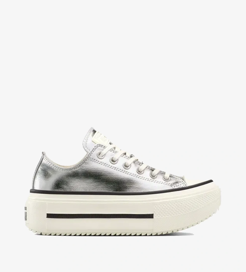 Converse Chuck Taylor All Star Lift Double Stack Unisex Gri Sneaker