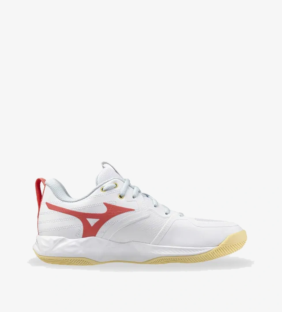 Mizuno Wave Momentum Pro Kadın Beyaz Voleybol Ayakkabısı - Görsel 1