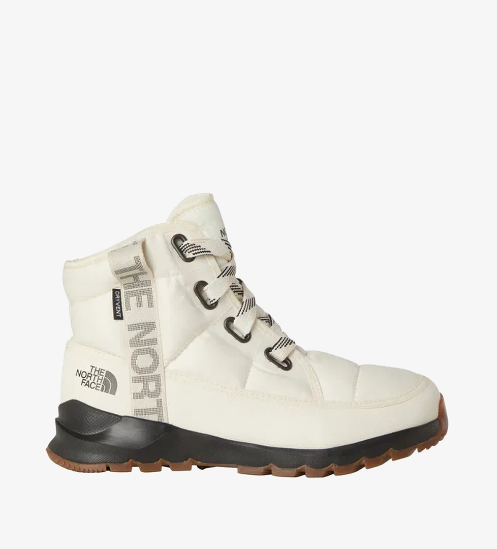The North Face Thermoball Lace Up Luxe Su Geçirmez Kadın Beyaz Bot