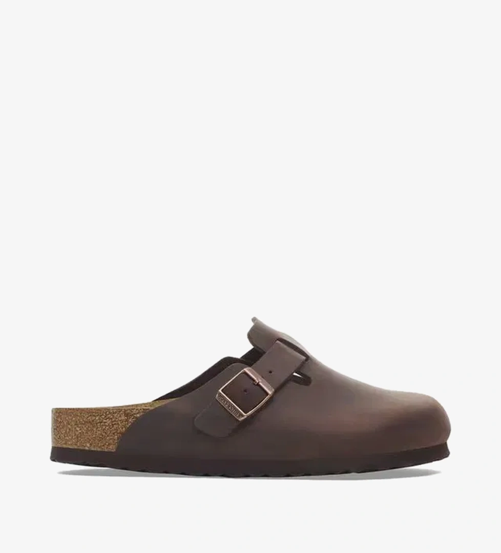 Birkenstock Boston Soft Footbed Unisex Kahverengi Terlik