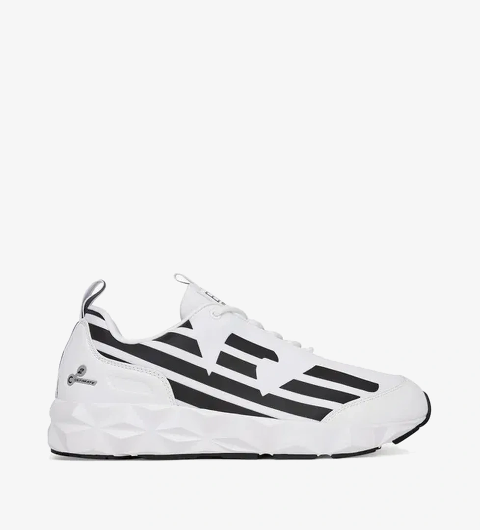 Emporio Armani Ultimate C2 Kombat Erkek Beyaz Spor Ayakkabı - Görsel 1