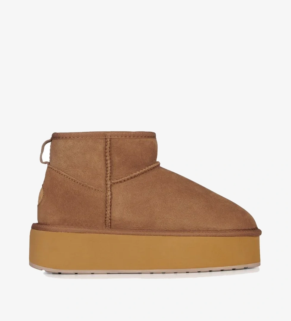 Emu Emu Australia Stinger Micro Flatform Kadın Kahverengi Bot Occasion'da! Kahverengi - 1. görsel