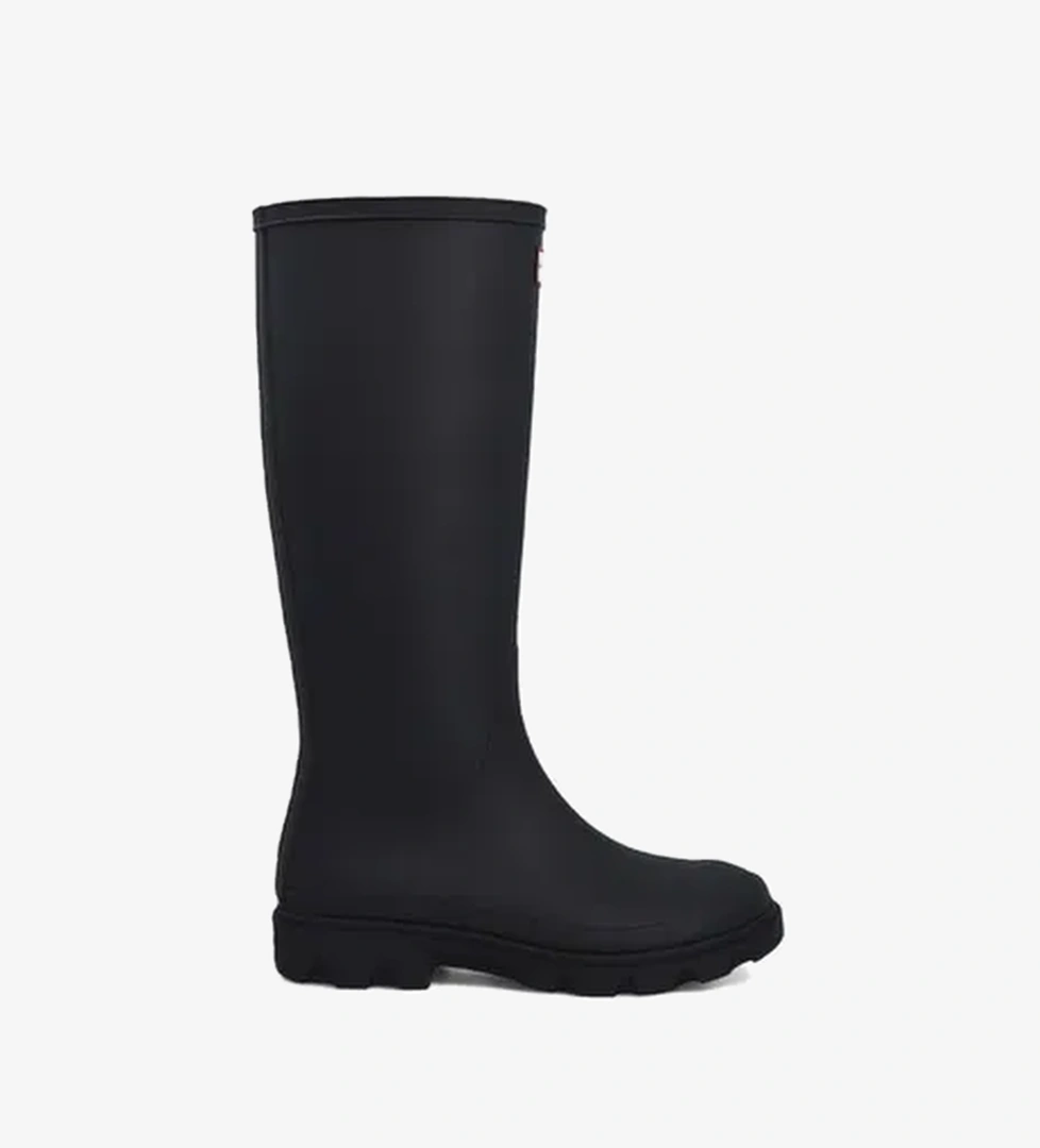 Hunter Downpour Termal Kadın Siyah Uzun Bot