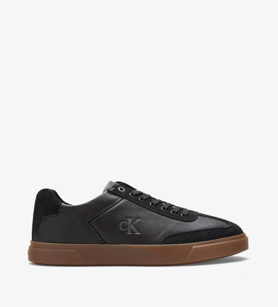 Calvin Klein Low Pro Cups Mix Kadın Siyah Sneaker - Görsel 1