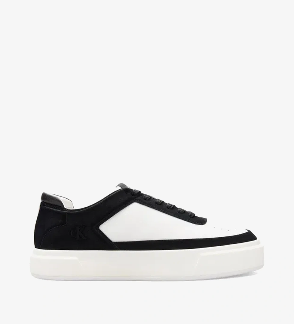 Calvin Klein Basket Cupsole Lace Up Erkek Siyah Sneaker - Görsel 1