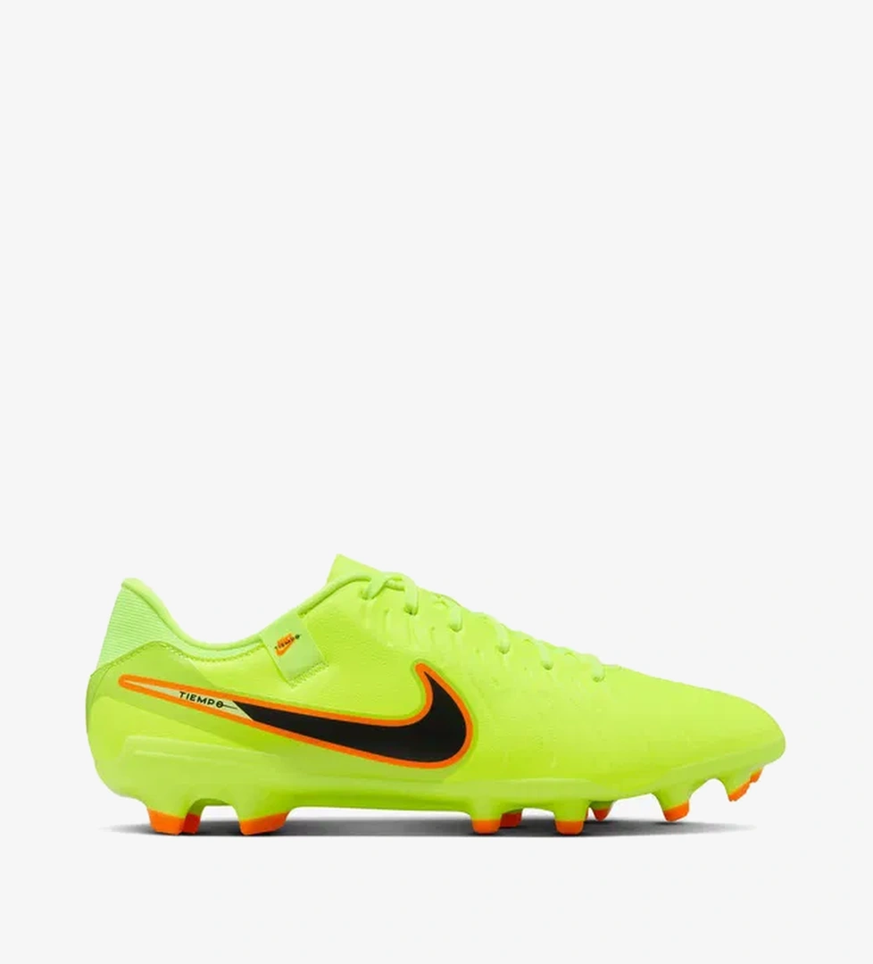 Nike Legend 10 Academy Fg/Mg Erkek Sarı Çim Saha Kramponu