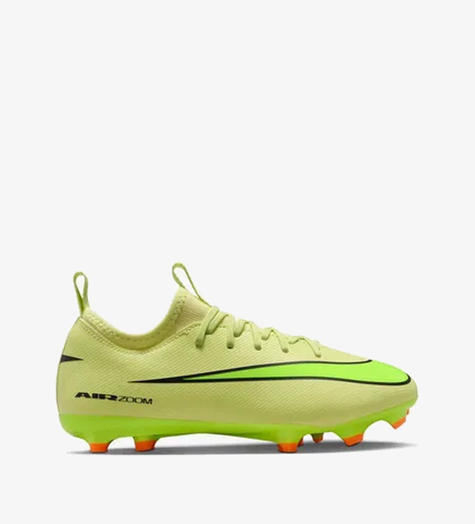 Nike Jr Zoom Vapor 16 Academy Fg/Mg Çocuk Yeşil Çim Saha Kramponu - Görsel 1