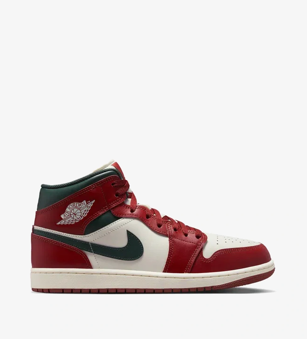 Jordan Air Jordan 1 Mid ?Redstone? Erkek Kırmızı Spor Ayakkabı