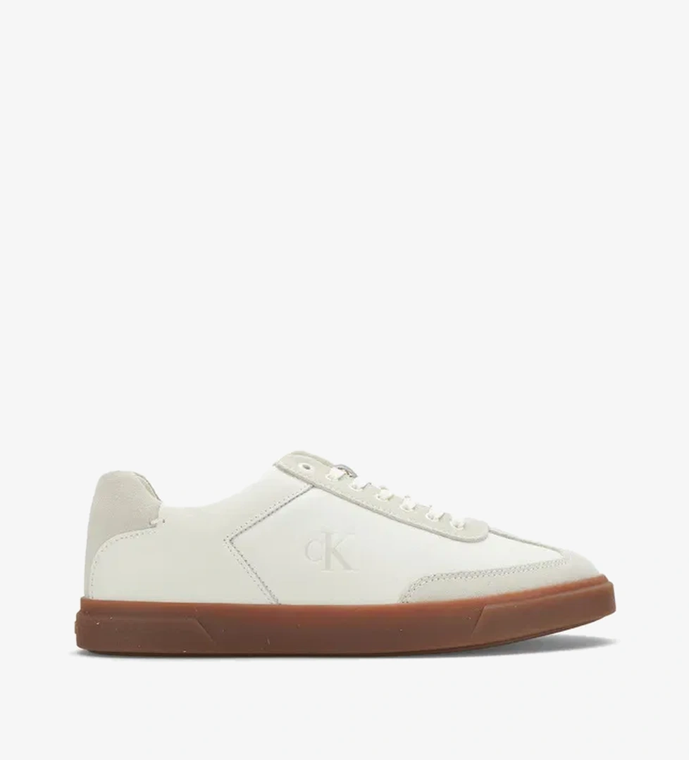 Calvin Klein Low Pro Cups Mix Kadın Beyaz Sneaker - Görsel 1