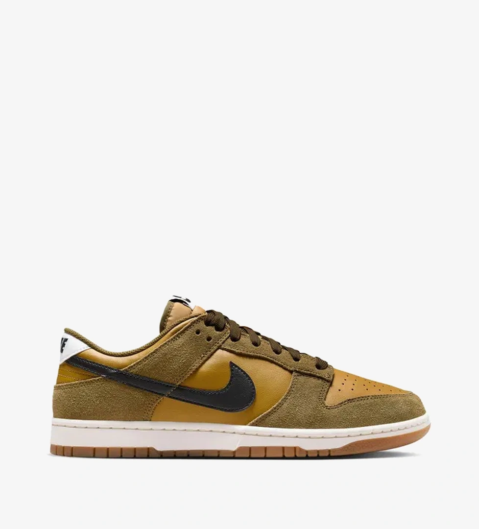 Nike Nike Dunk Low Retro Se Ochre Olive Flak Gum Erkek Kahverengi Spor Ayakkabı model görseli