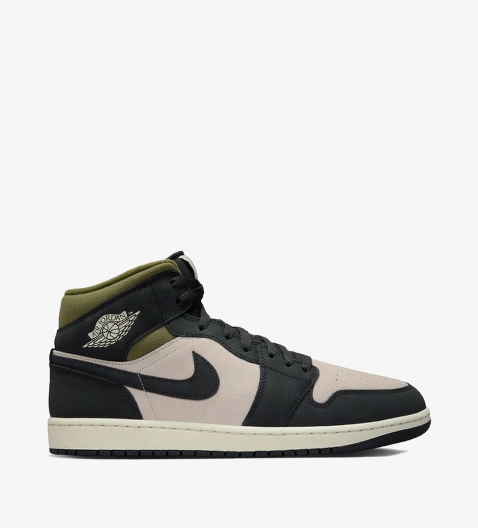 Jordan Siyah Jordan Air 1 Mid SE