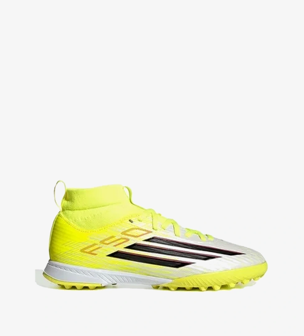 adidas F50 League Mid Tf Çocuk Sarı Krampon