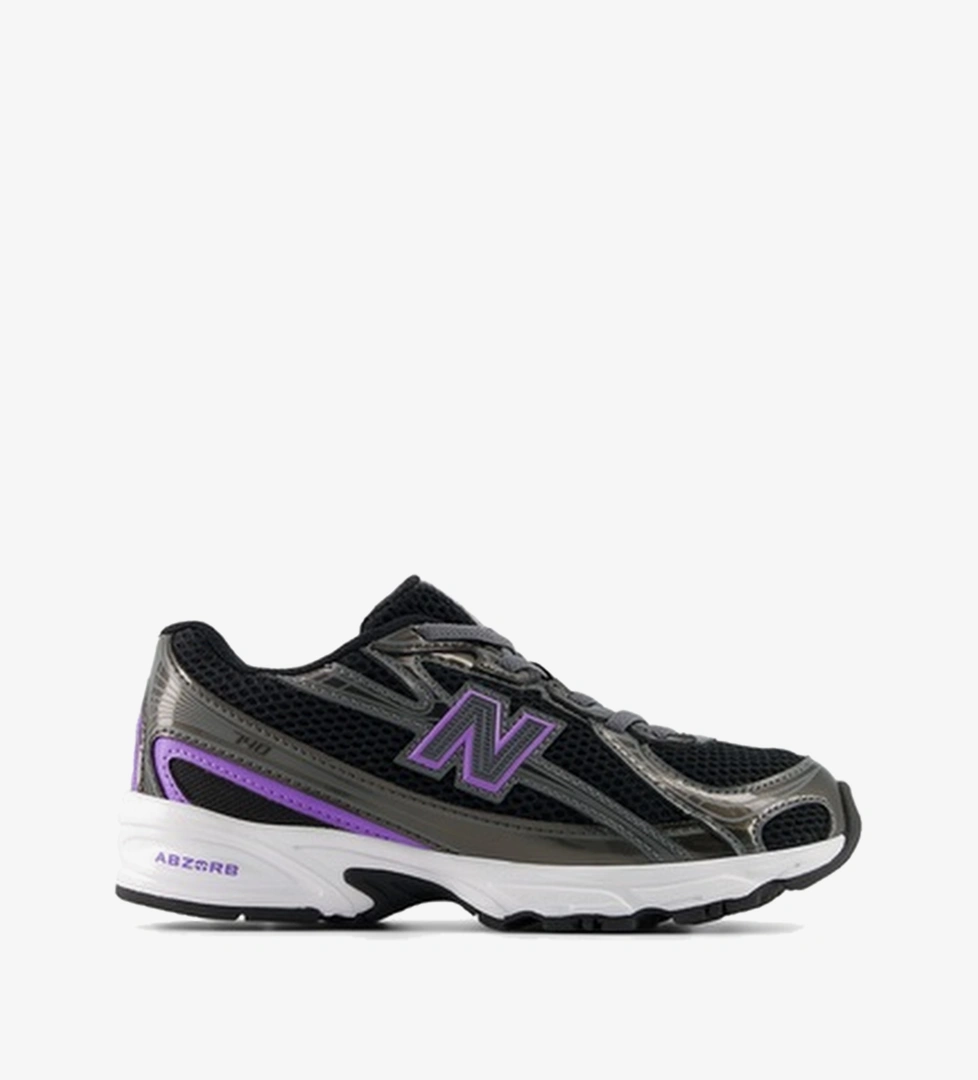 New Balance 740 Çocuk Siyah Spor Ayakkabı
