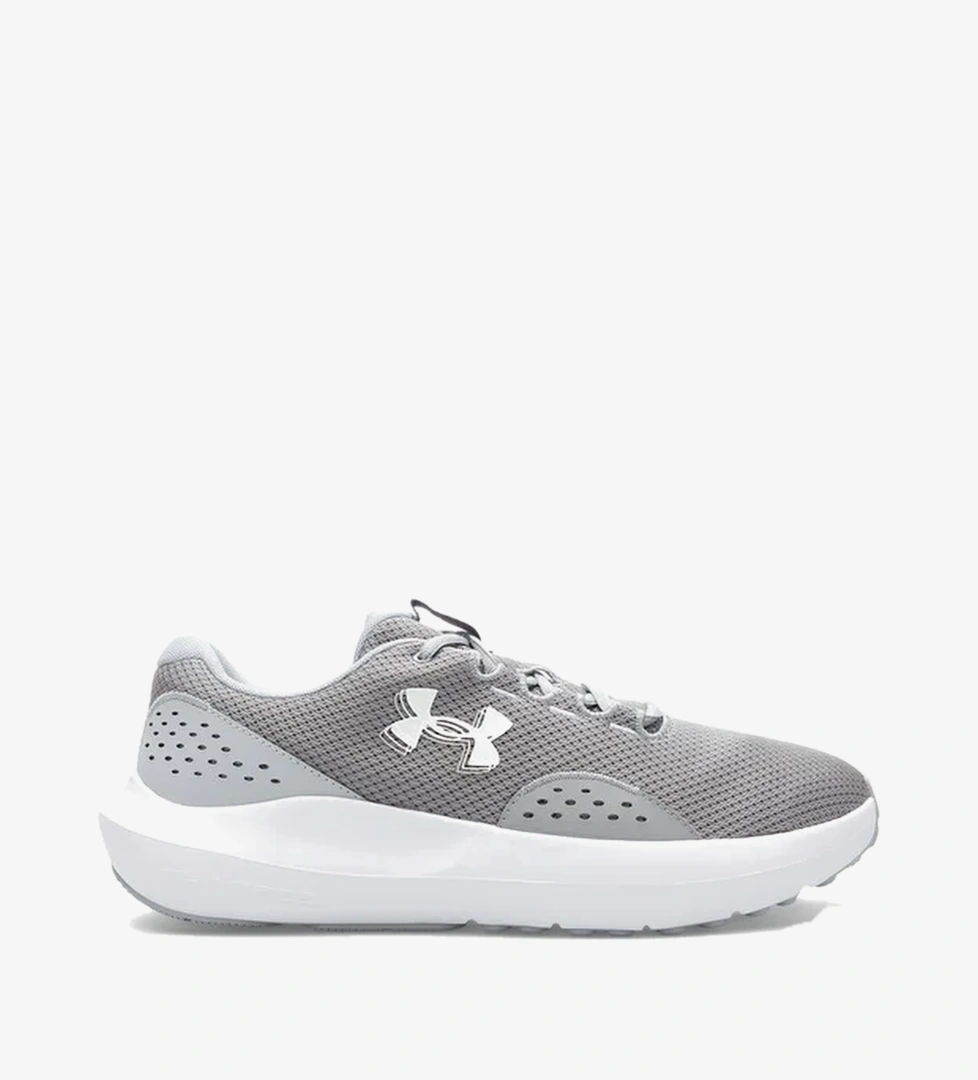 Under Armour Charged Surge 4 Erkek Gri Koşu Ayakkabısı