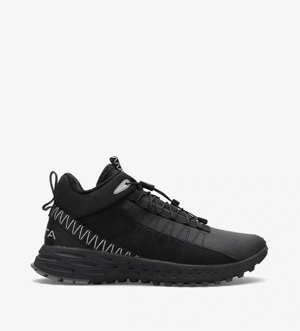 Anta Anta Wild Run Fleece Mid Cut Erkek Siyah Günlük Ayakkabı Sneaker | Occasion Siyah - 1. görsel