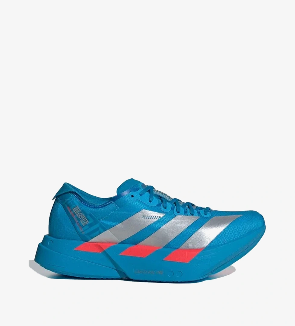 adidas Adizero Adios Pro 4 Kadın Mavi Koşu Ayakkabısı