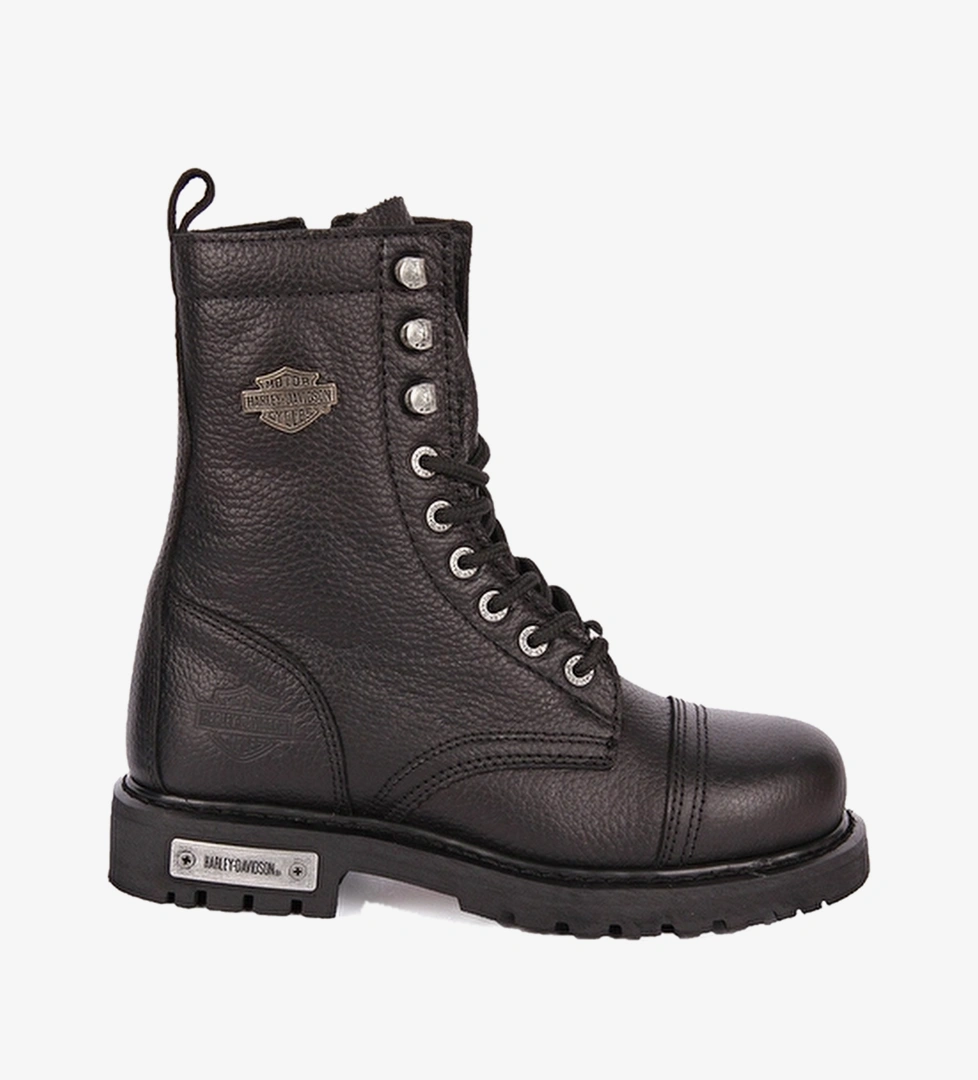 Harley Davidson Siyah Harley Davidson Yandan Fermuarli