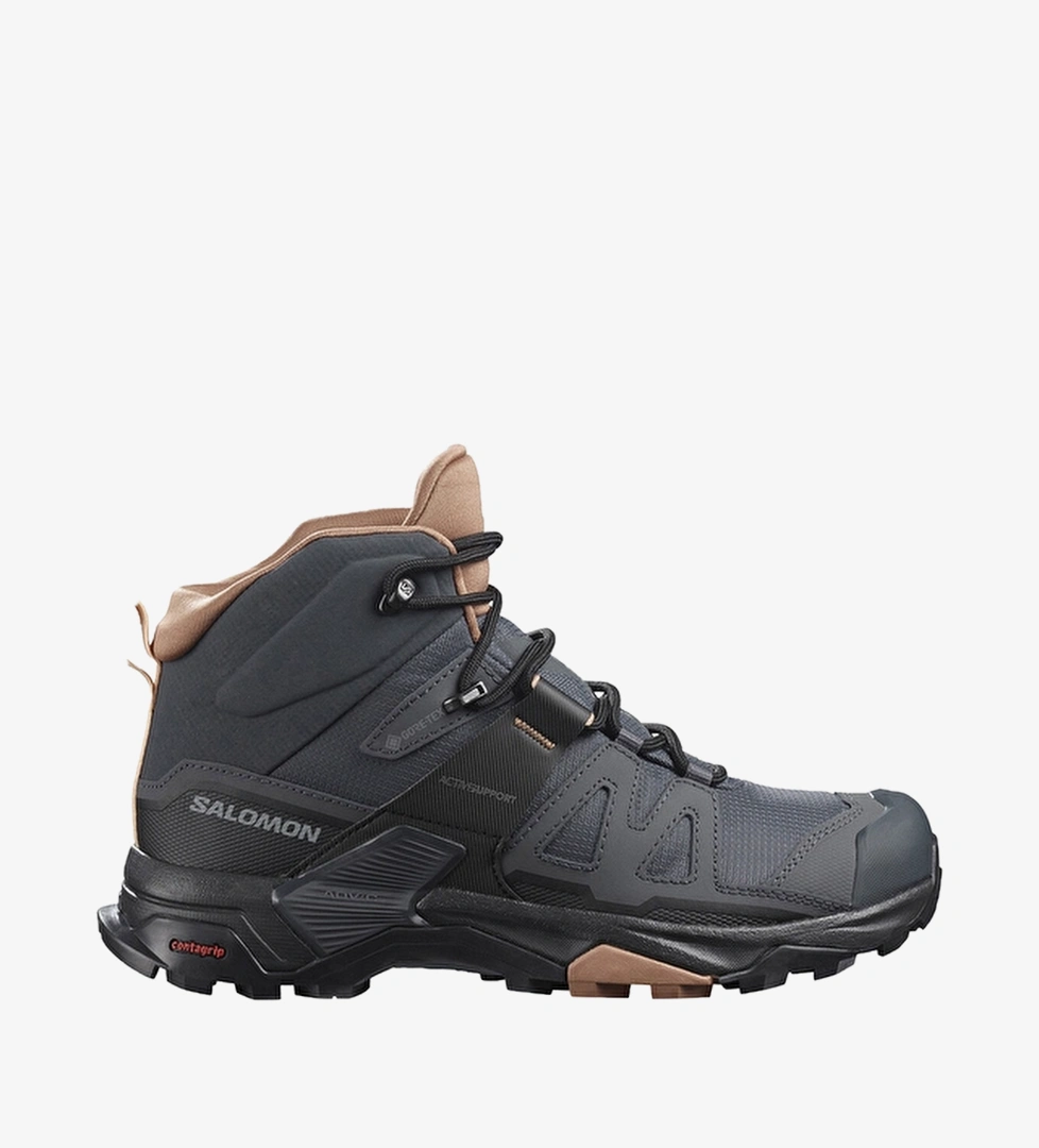Salomon Kadın X Ultra 4 Mid Gore Tex Ayakkabı L41295600 Antrasit