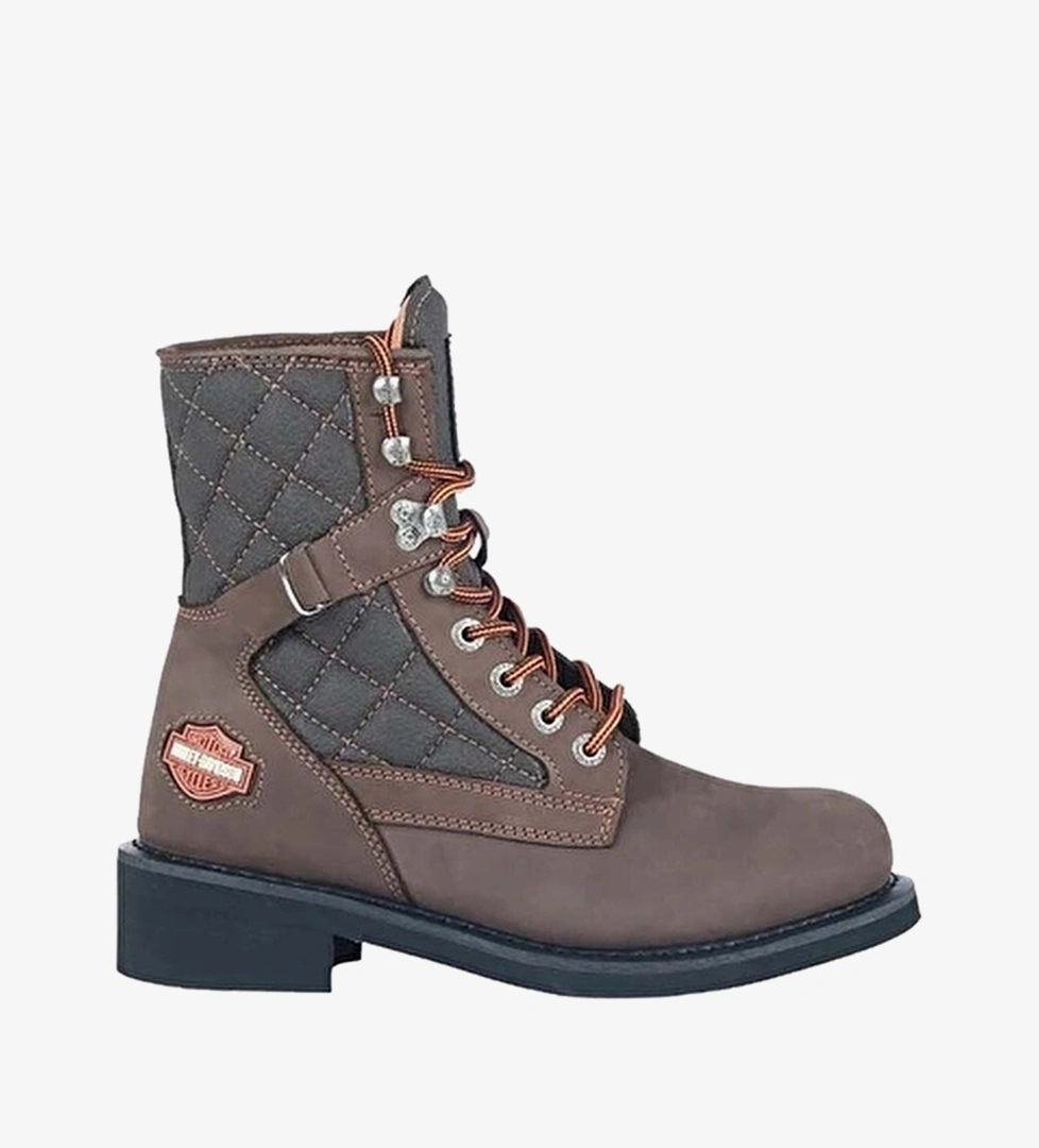 Harley Davidson Koyu Kahverengi Harley Davidson Bağcikli
