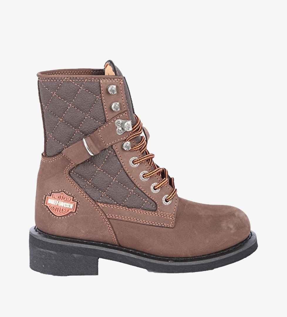 Harley Davidson Koyu Kahverengi Harley Davidson Bağcikli