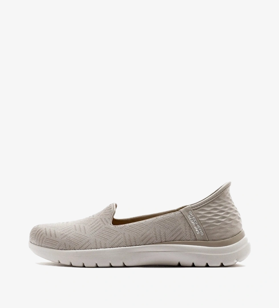 Skechers Bej Skechers Slip Ins