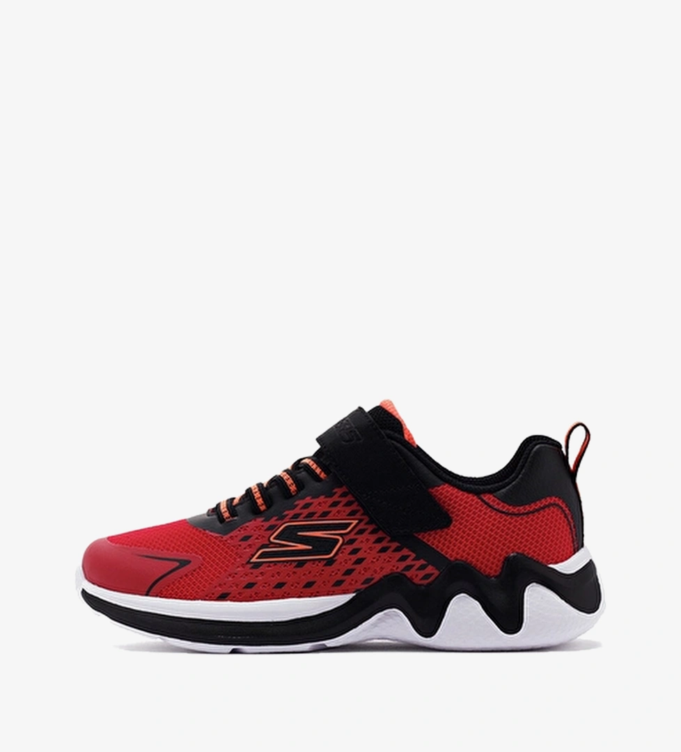 Skechers Kırmızı Siyah Skechers Wave Tek