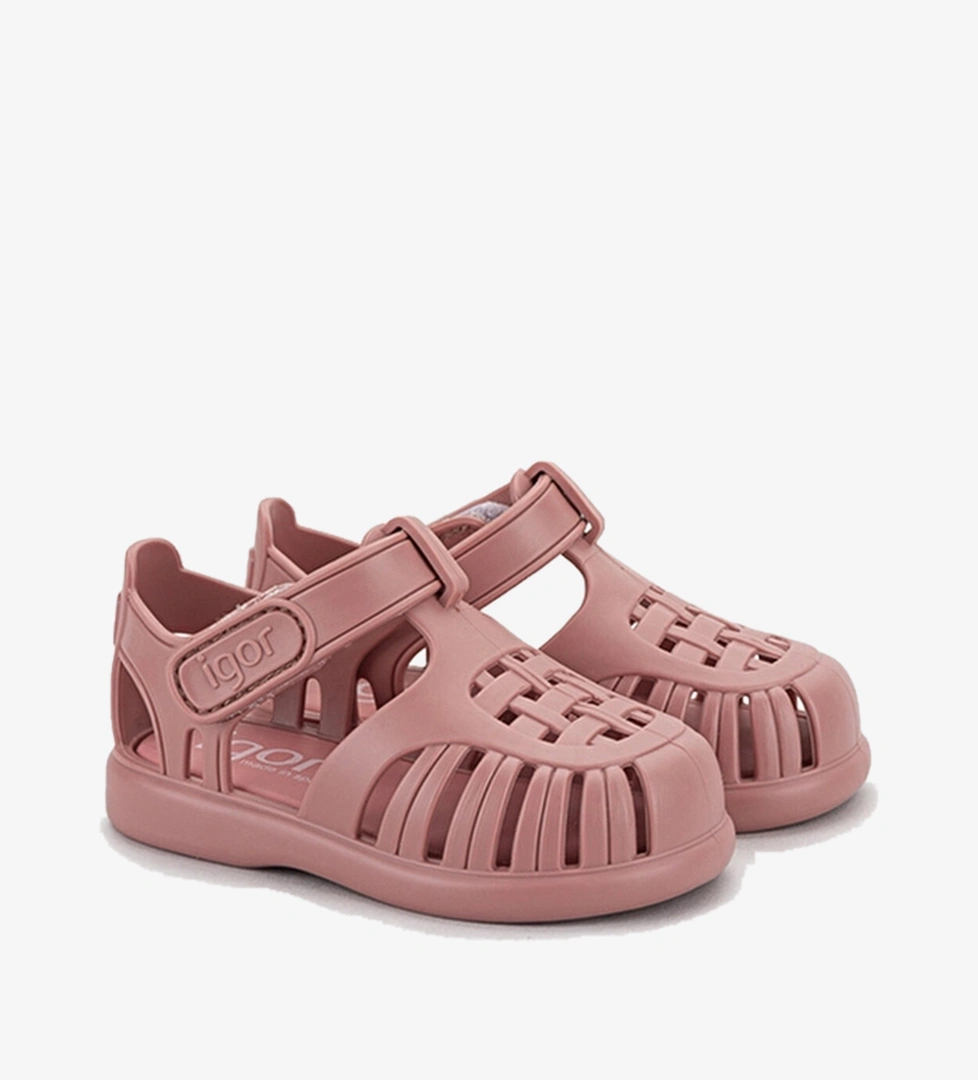 Igor Cırtlı Çocuk Tobby Solid Sandalet S10271 Pembe