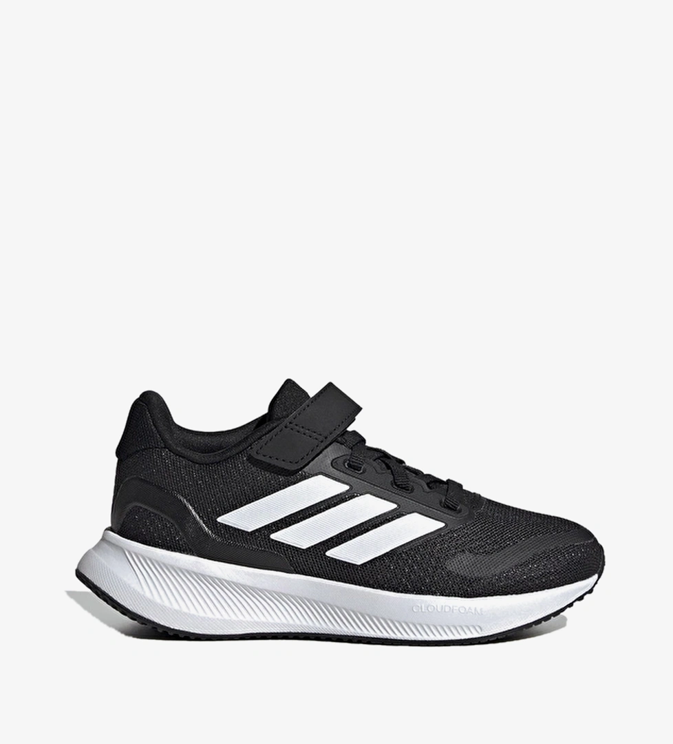 Adidas Elastik Bağcıklar Ve Üstte Cırt Cırtlı Bant Çocuk Runfalcon 5 EL C Ayakkabı IE8574 Siyah