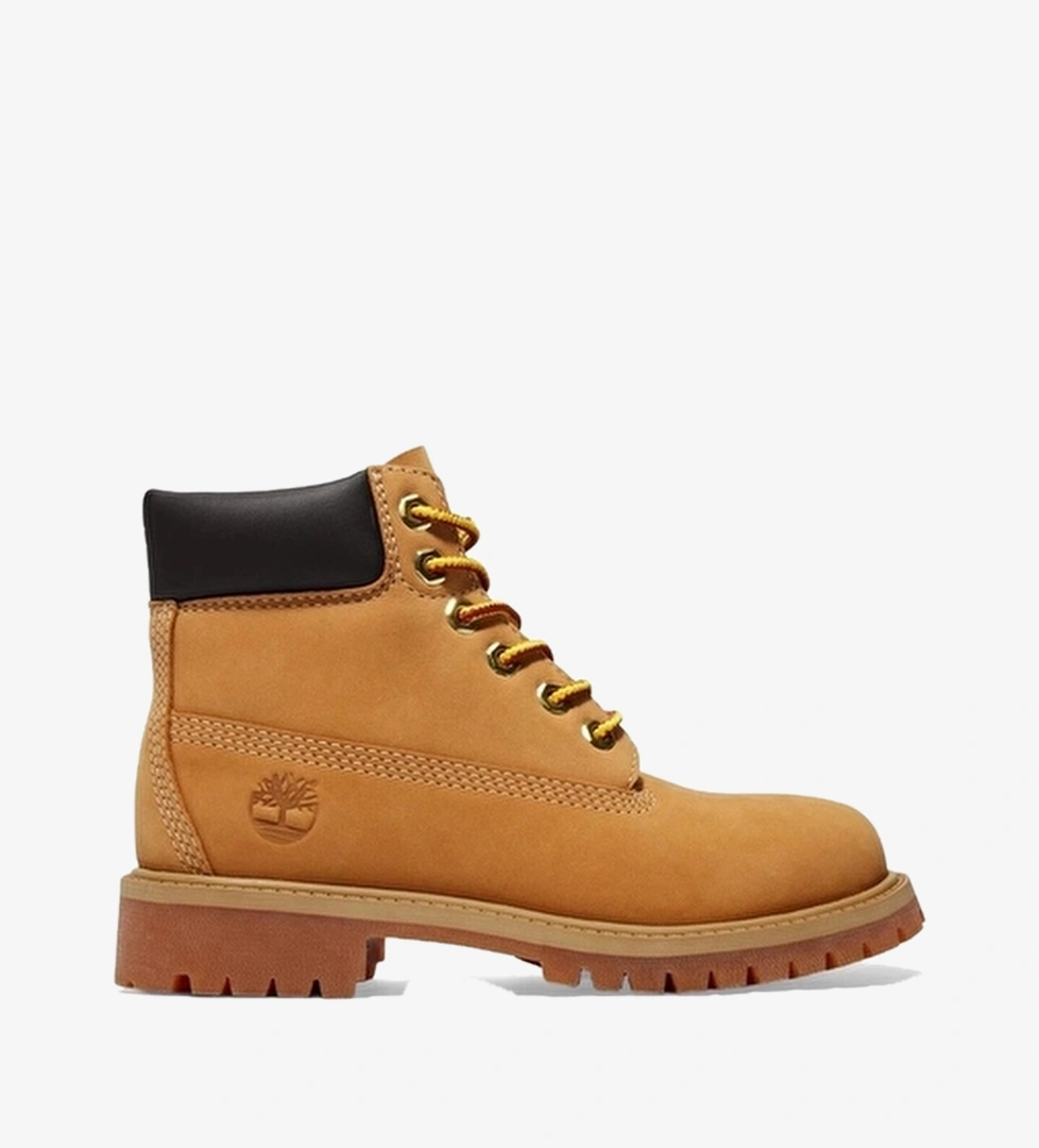 Timberland Bağcıklı Çocuk Premıum 6 Inch Lace Up Bot TB0127097131 Sarı