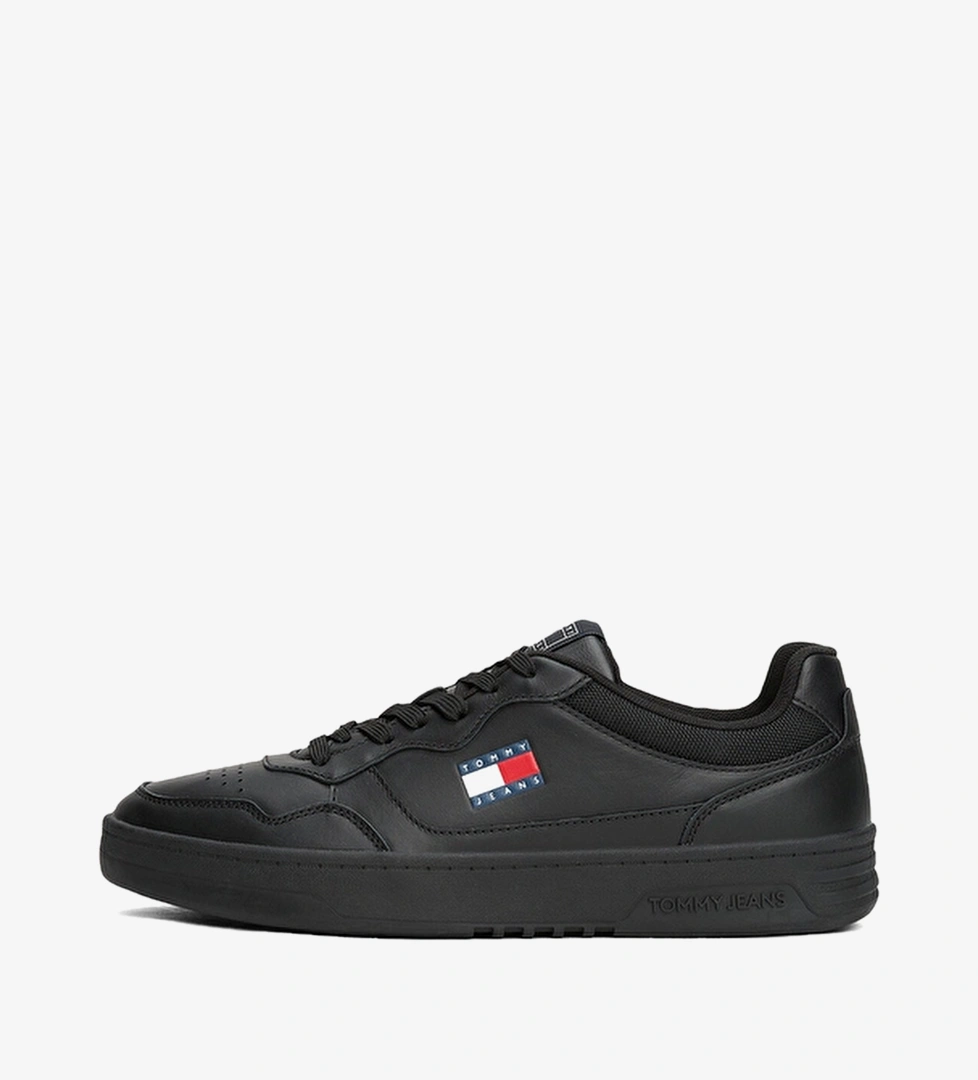 Tommy Jeans Siyah Tommy Jeans Bağcikli Cupsole