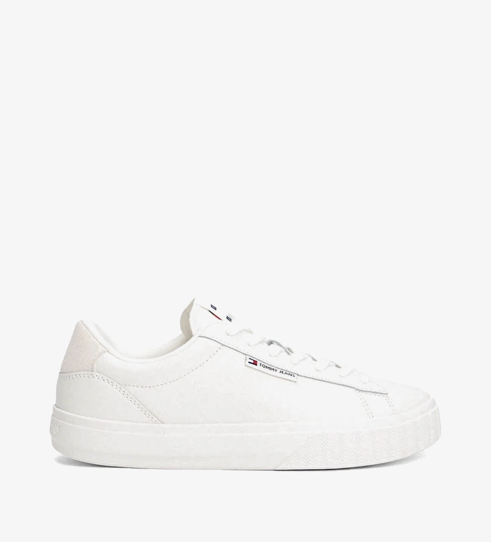 Tommy Jeans Beyaz Tommy Jeans Bağcikli Cupsole