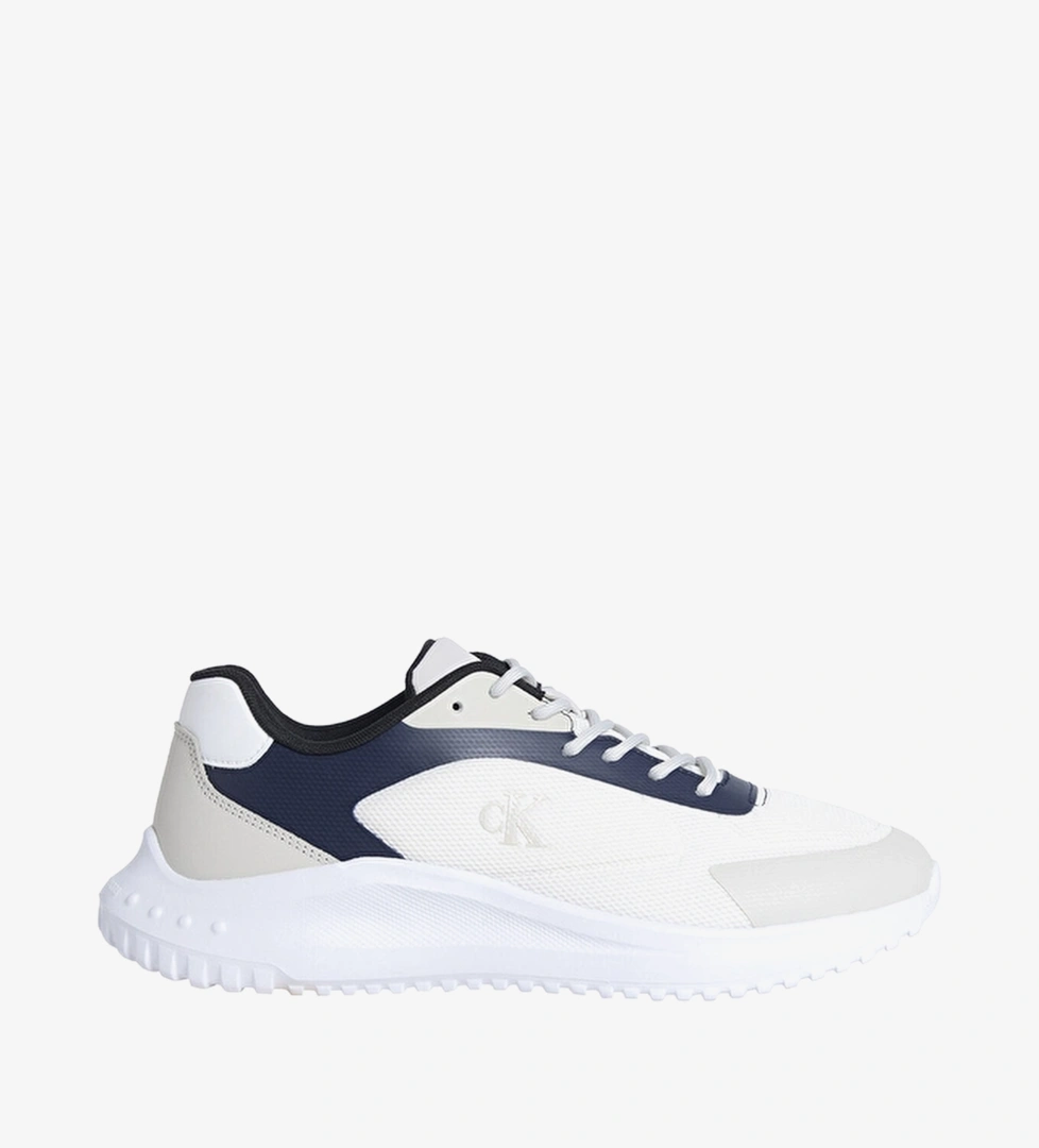 Calvin Klein Jeans Beyaz Lacivert Calvin Klein Jeans Eva Runner