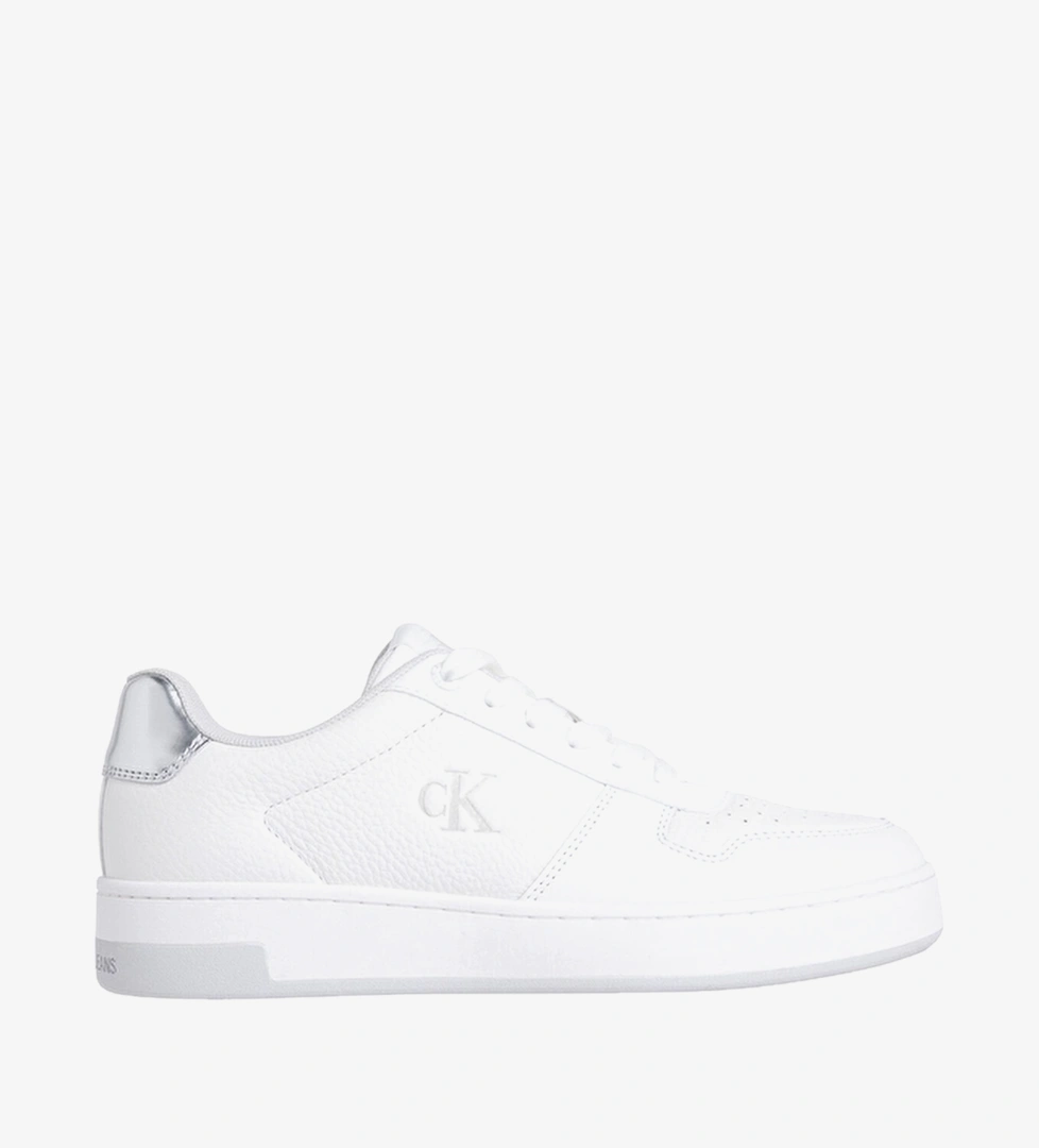 Calvin Klein Jeans Beyaz Calvin Klein Jeans Bağcikli Basket