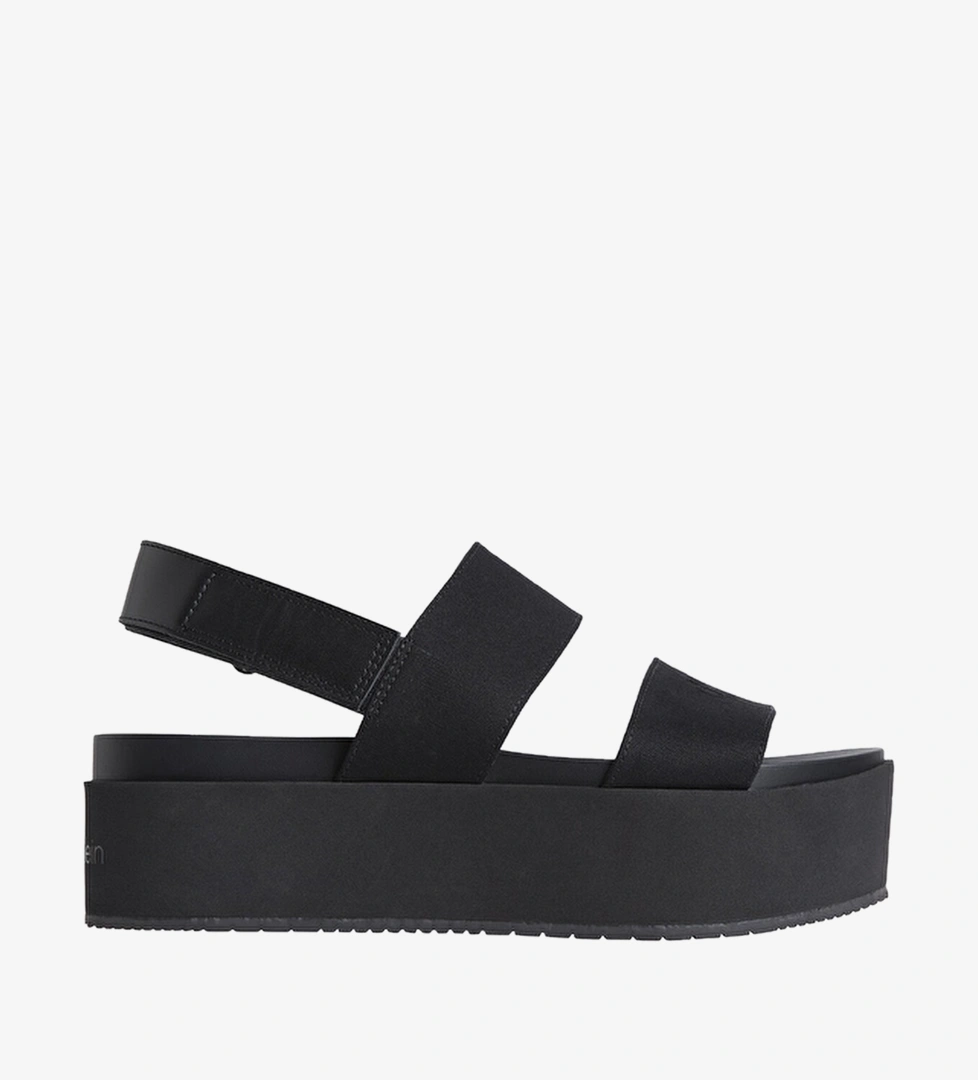 Calvin Klein Jeans Siyah Calvin Klein Jeans Flatform