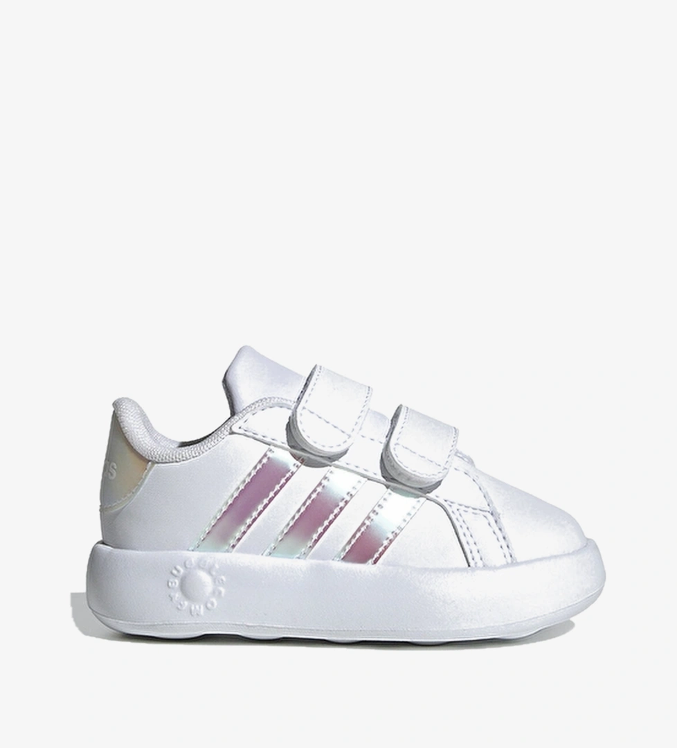 Adidas Cırt Cırtlı Bant Normal Kalıp Çocuk Grand Court 2 0 Cf I Ayakkabı ID5265 Beyaz