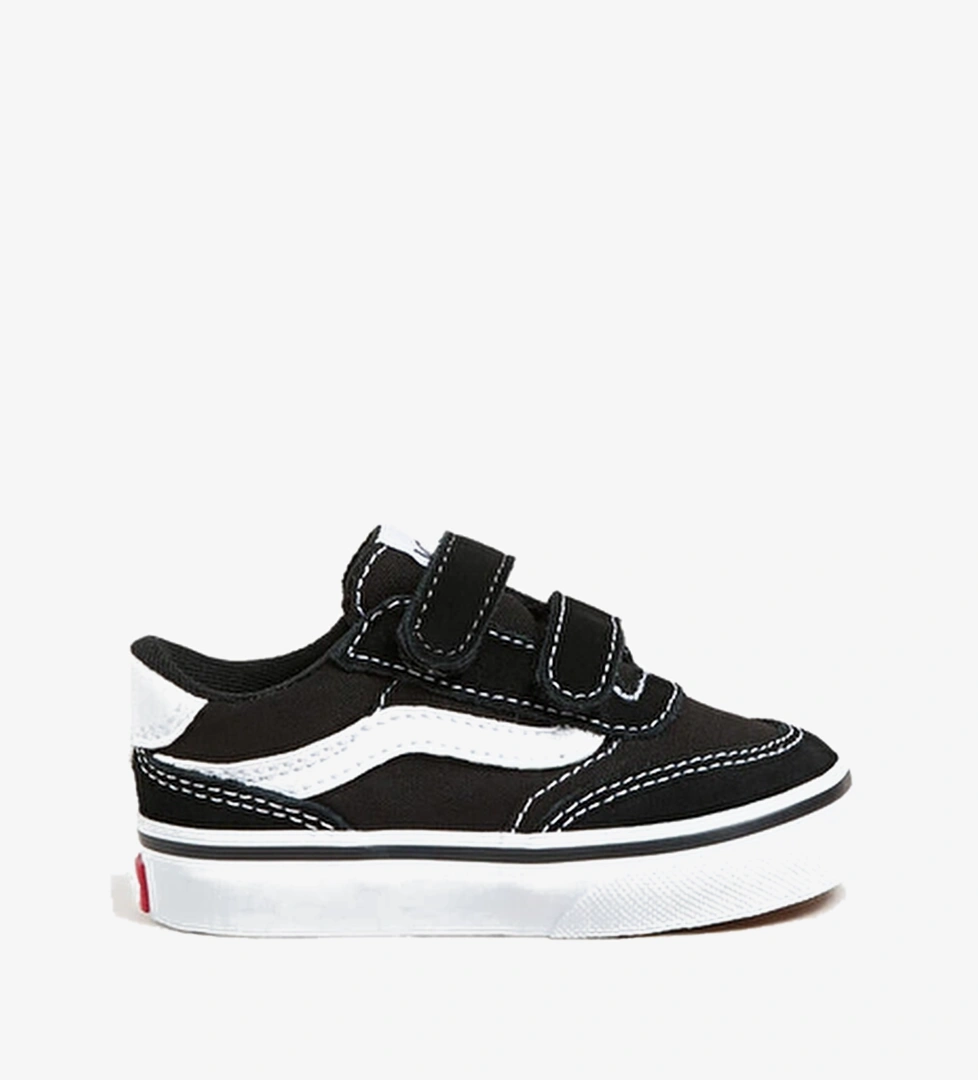 Vans Çocuk Brooklyn LS V Ayakkabı VN000D7XBA21 Siyah/beyaz