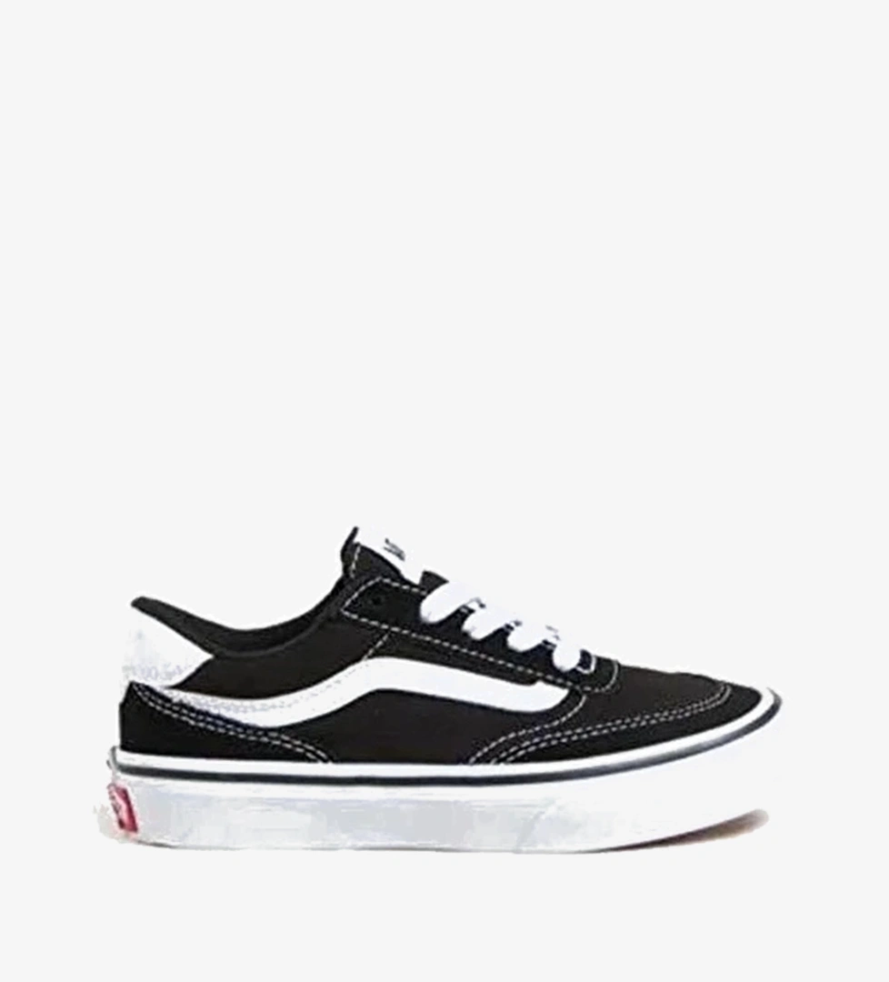 Vans Çocuk Brooklyn LS Ayakkabı VN000D82BA21 Siyah/beyaz