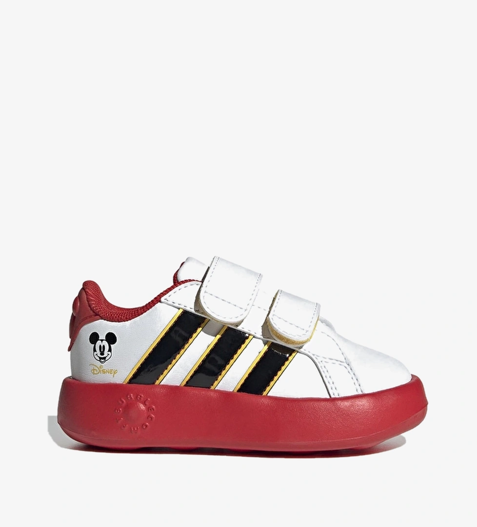 Adidas Çocuk Grand Court Mickey CF I Ayakkabı JQ8070 Beyaz