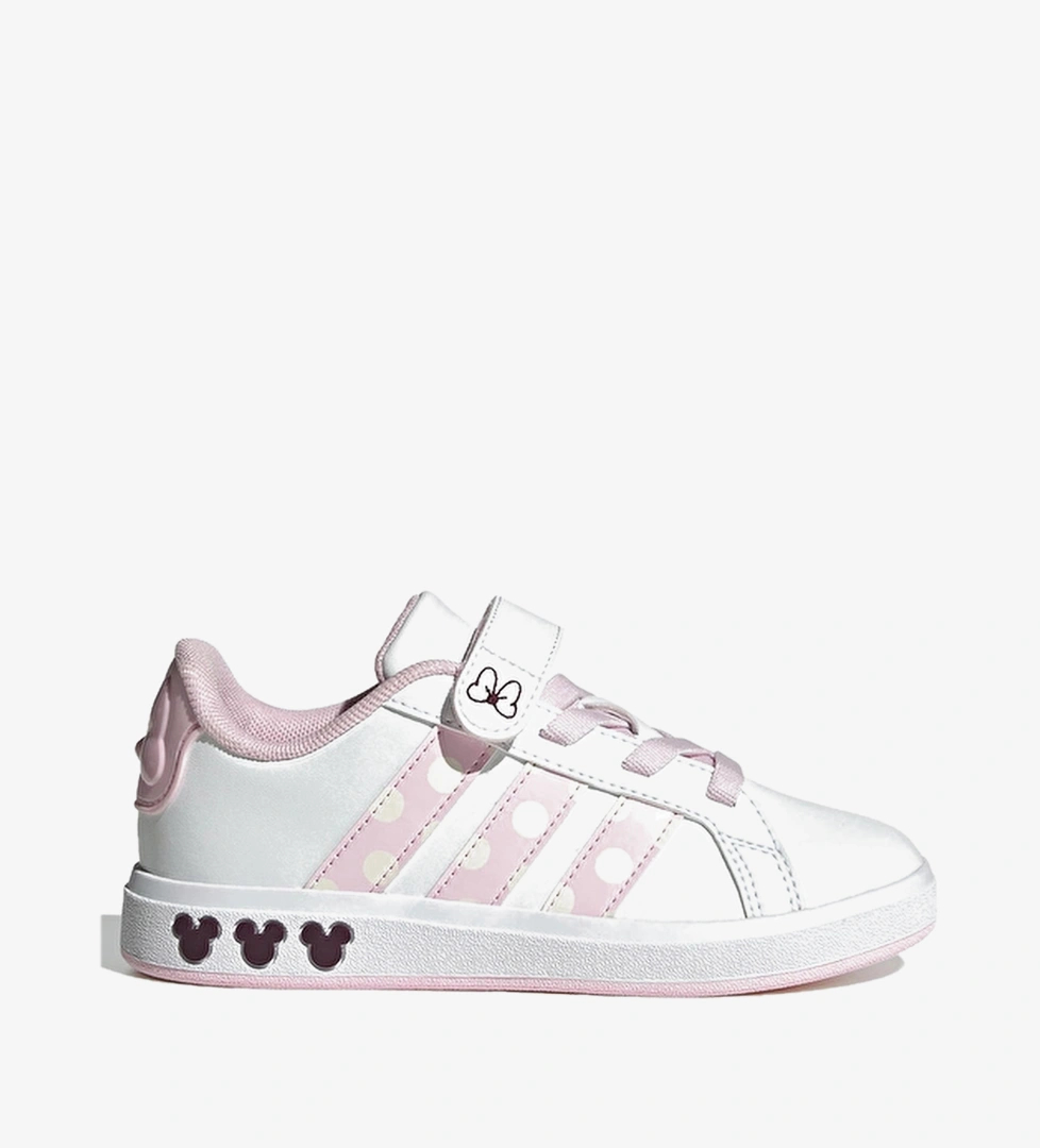 Adidas Çocuk Grand Court Mınnıe El K Ayakkabı JR8134 Beyaz