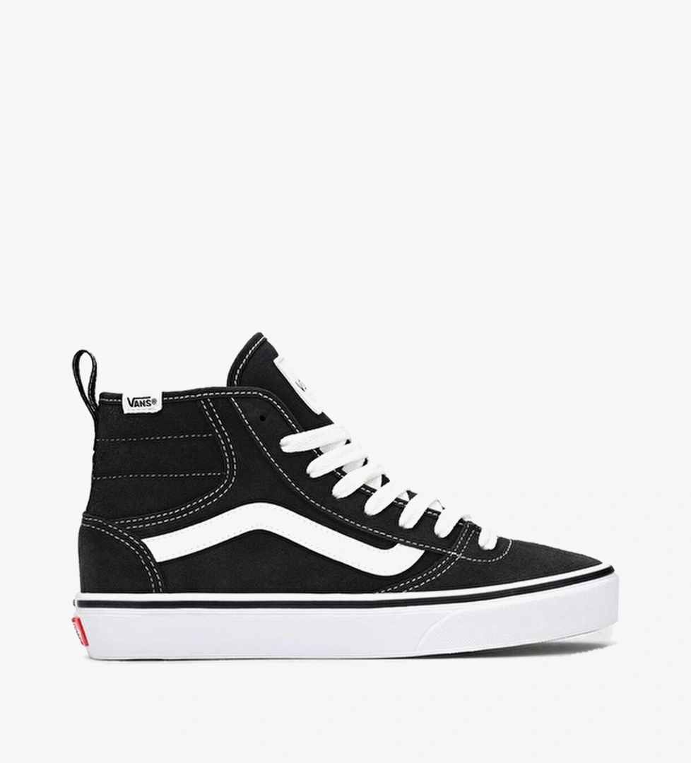 Vans Kadın Ashwood Hi Decon Ayakkabı VN000D96BA21 Siyah/beyaz