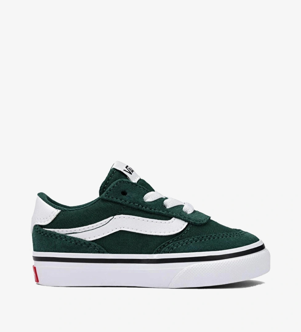 Vans Çocuk Brooklyn Ls Slip On Ayakkabı VN000DBQEME1 Yeşil