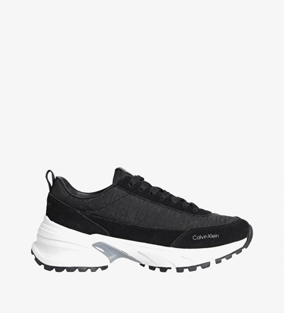 Calvin Klein Jeans Kadın Hike Runner Casual Ny Su Aop Wn Ayakkabı YW0YW0199501O Siyah